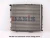 AKS DASIS 122680N Radiator, engine cooling